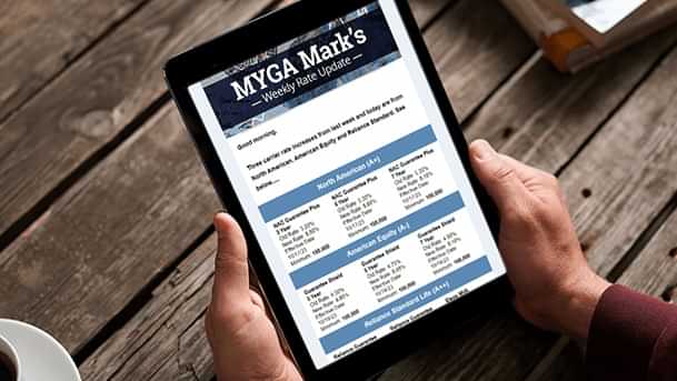 Weekly MYGA Rates Comparison